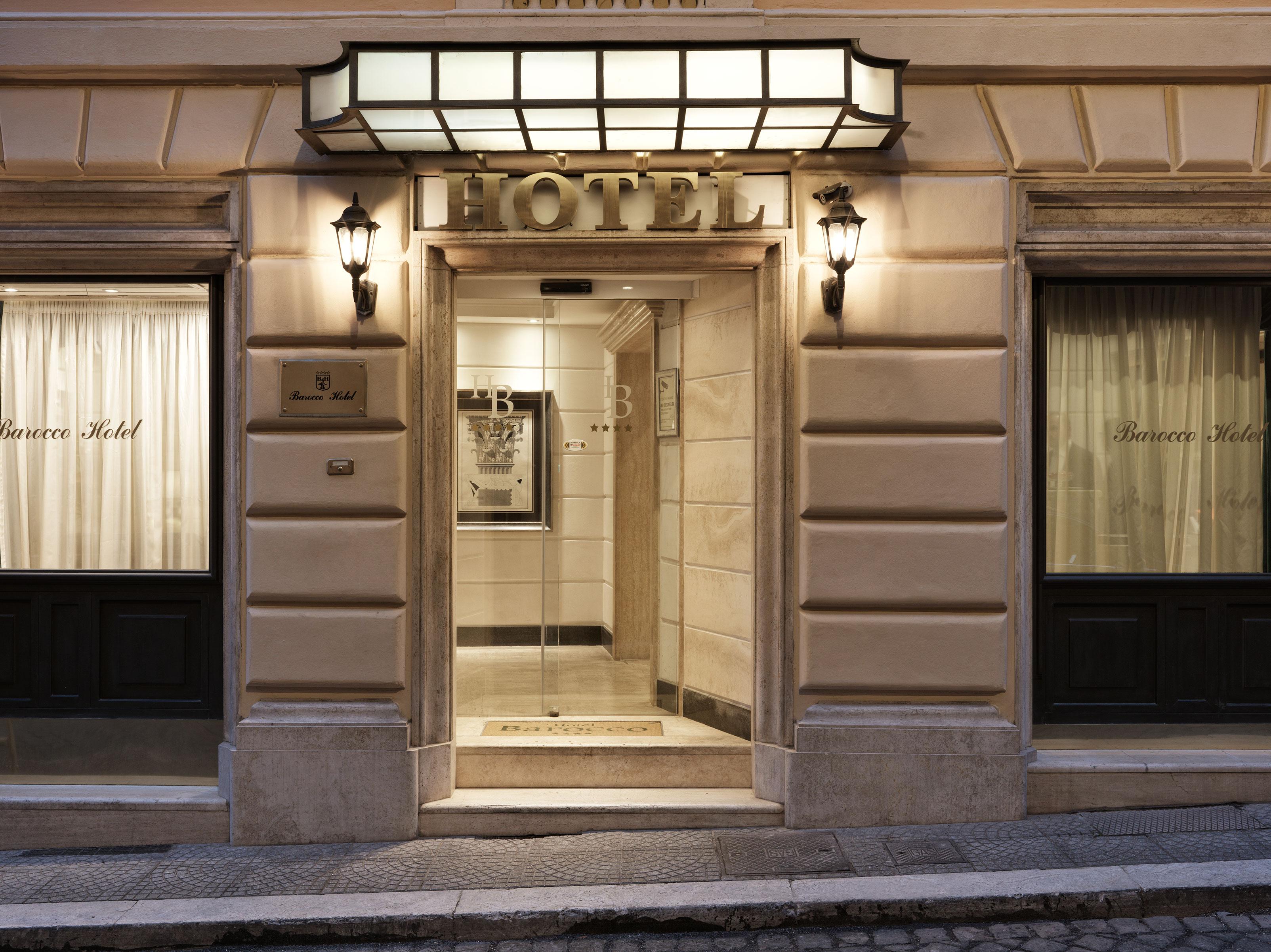 Hotel Barocco Rom Exteriör bild