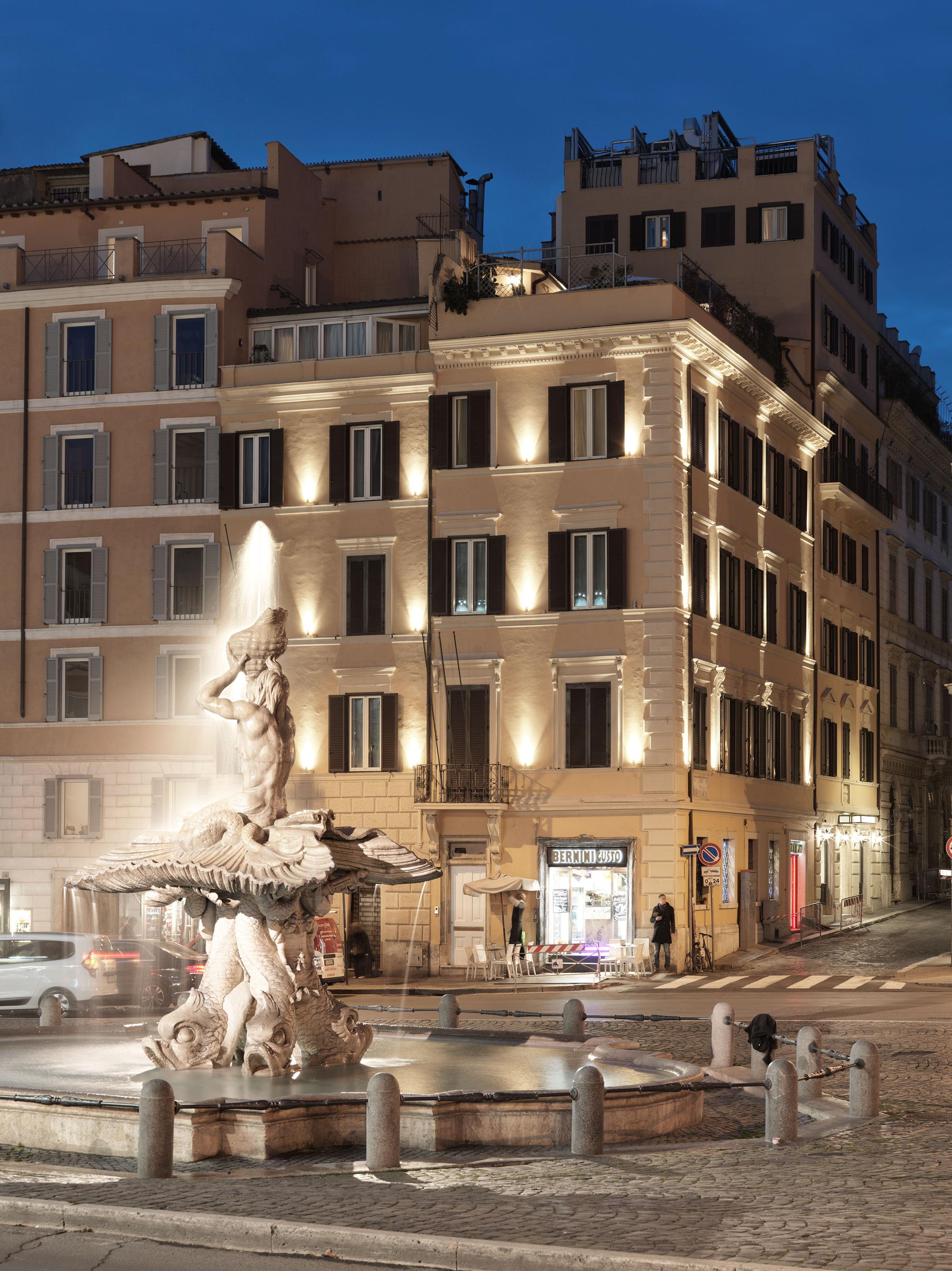 Hotel Barocco Rom Exteriör bild